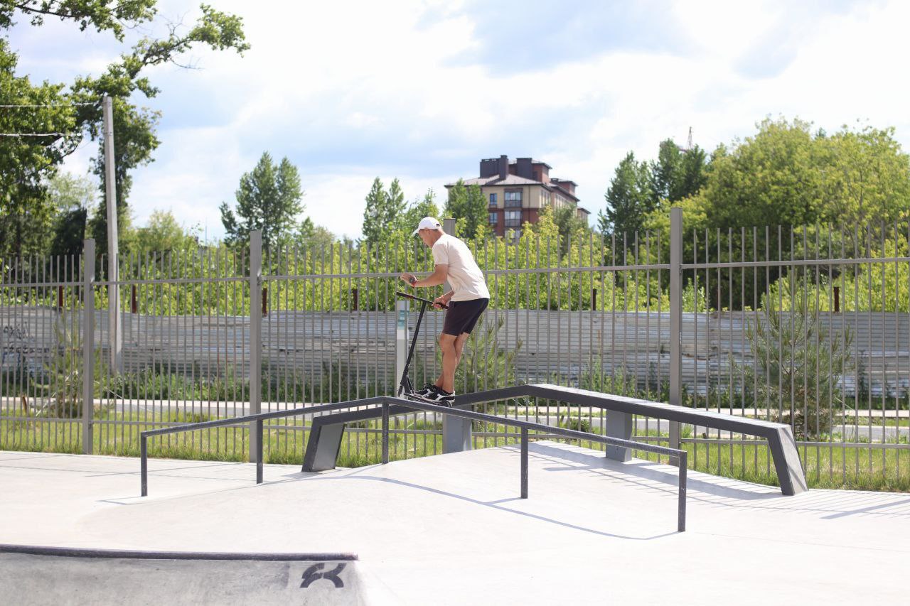 Скейт-парк во Фрязино пользуется большой популярностью