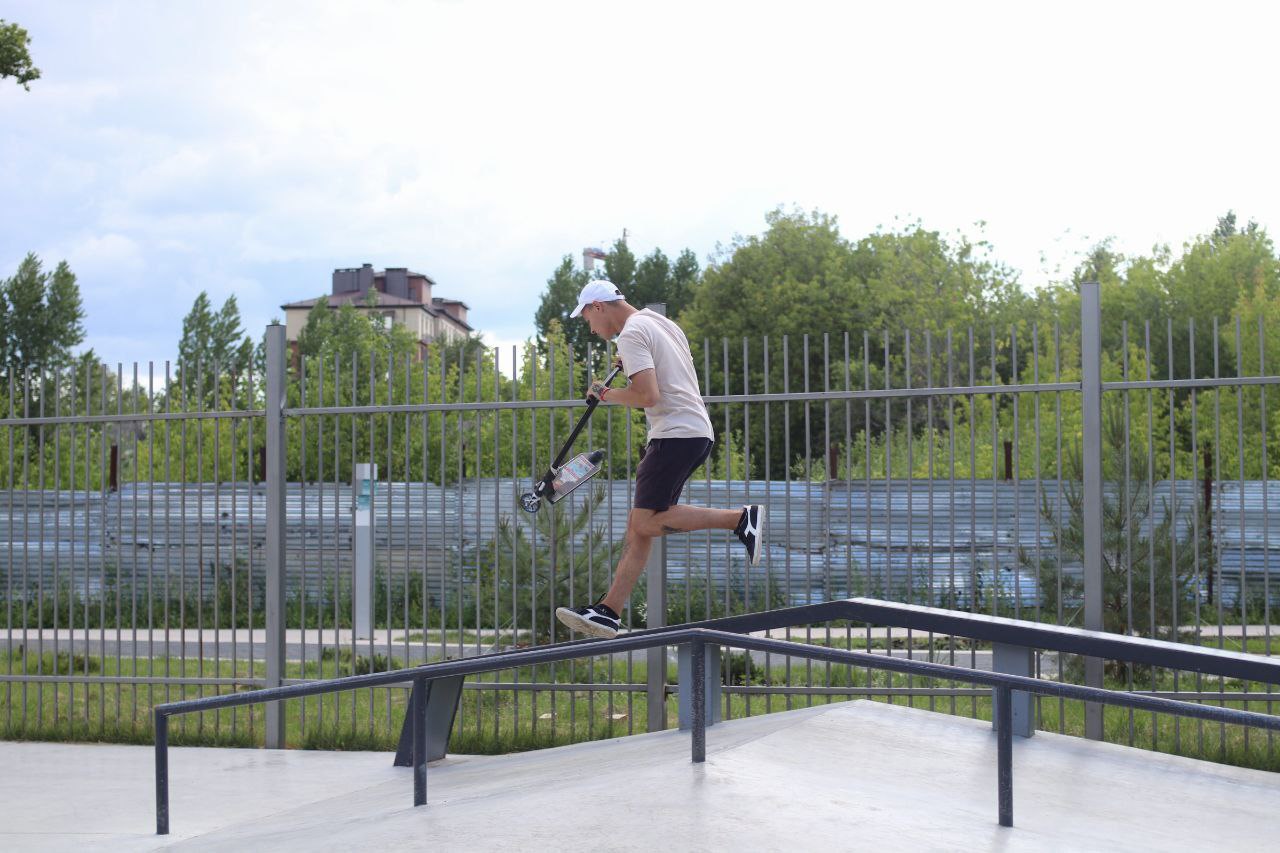 Скейт-парк во Фрязино пользуется большой популярностью