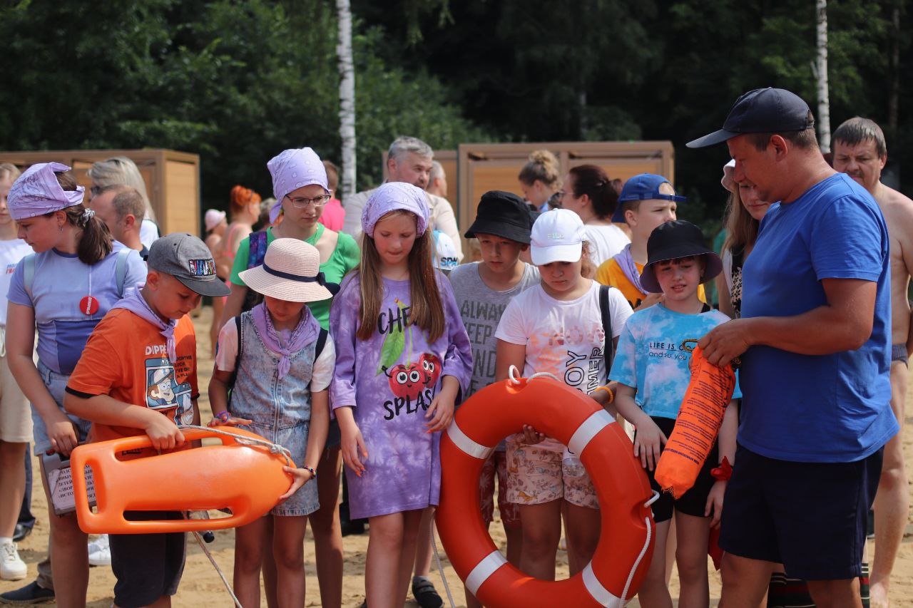 Официальное открытие второй пляжной зоны на территории нашего озера «Большое»