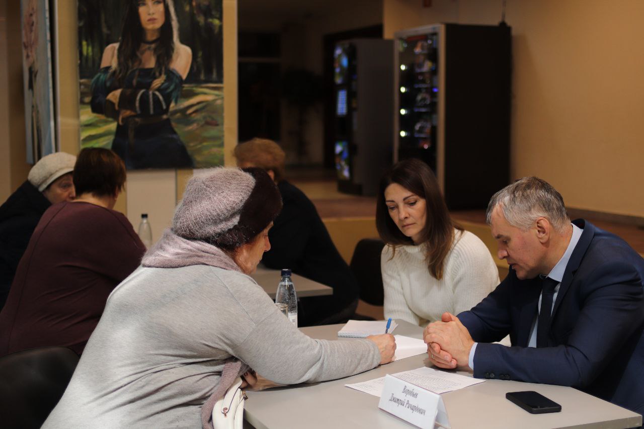 25 ноября прошла выездная встреча главы городского округа Фрязино Дмитрия Воробьева с жителями