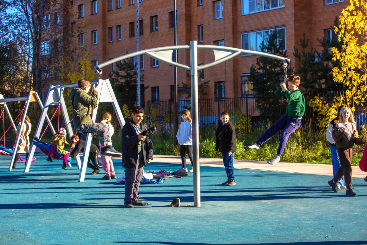 Во Фрязино благоустроили центральную часть города
