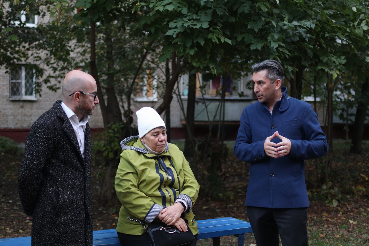 Комплексное благоустройство дворовой территории проходит во Фрязино!