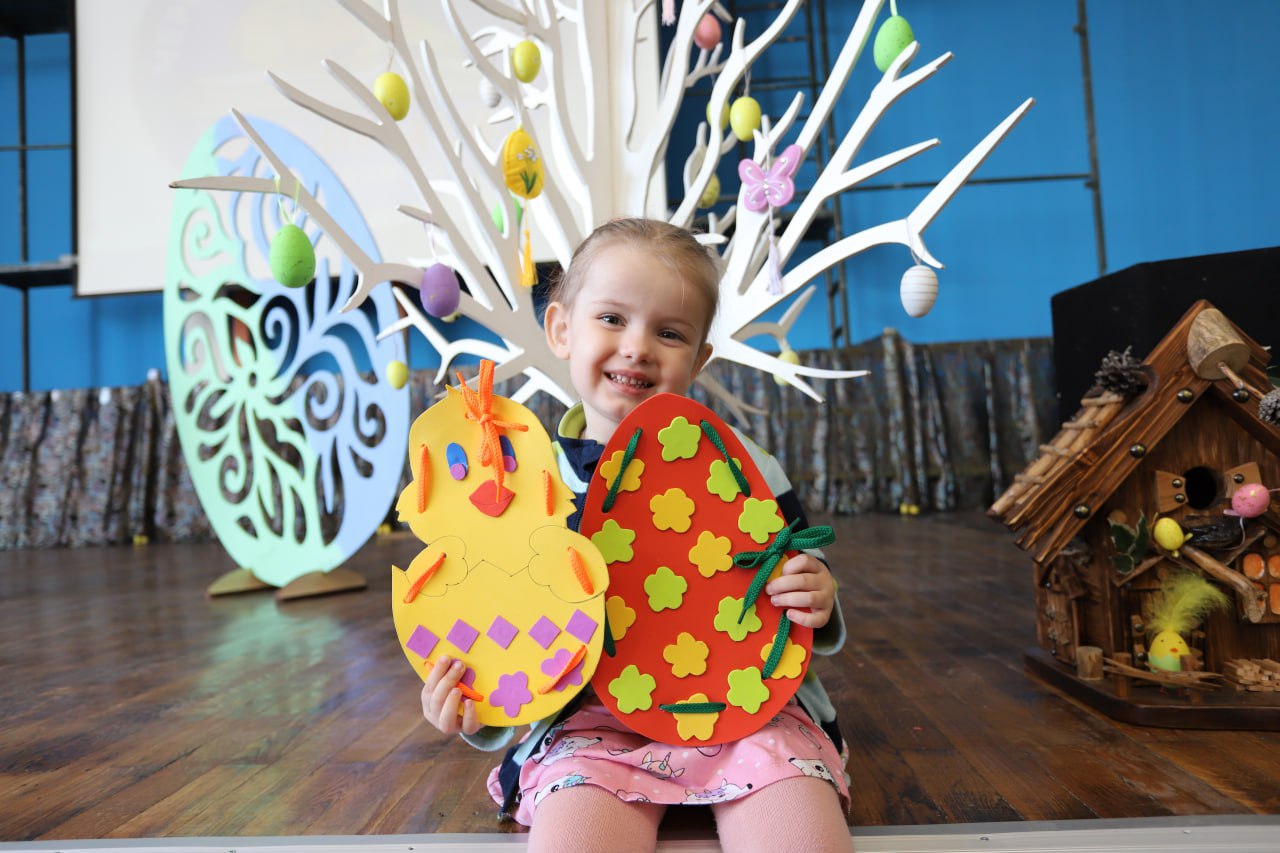 Фестиваль «Яичный переполох» вновь собрал особенных детей вместе