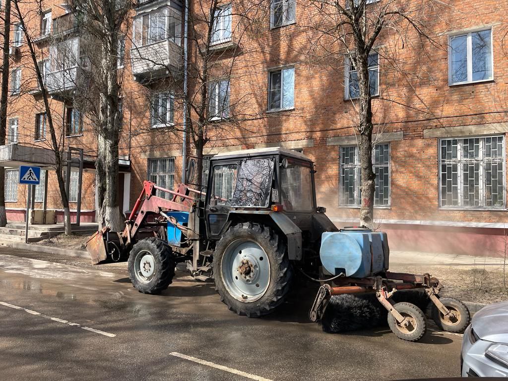 В рамках месячника благоустройства с начала апреля наводим порядок в округе