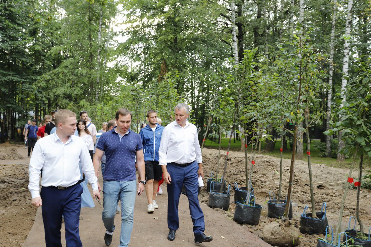 Провели открытую встречу Общественного совета нашего парка непосредственно на месте