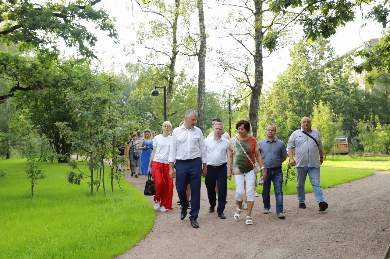Провели открытую встречу Общественного совета нашего парка непосредственно на месте