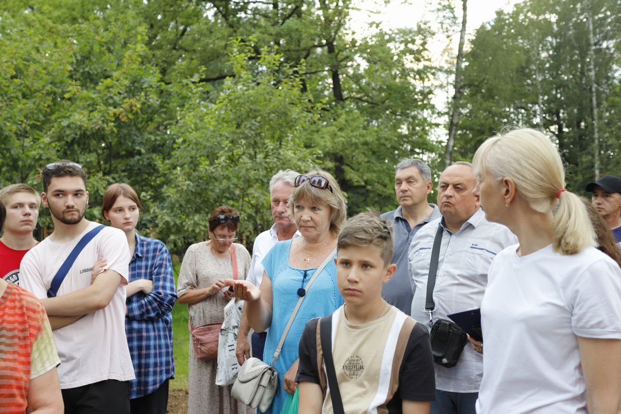 Провели открытую встречу Общественного совета нашего парка непосредственно на месте