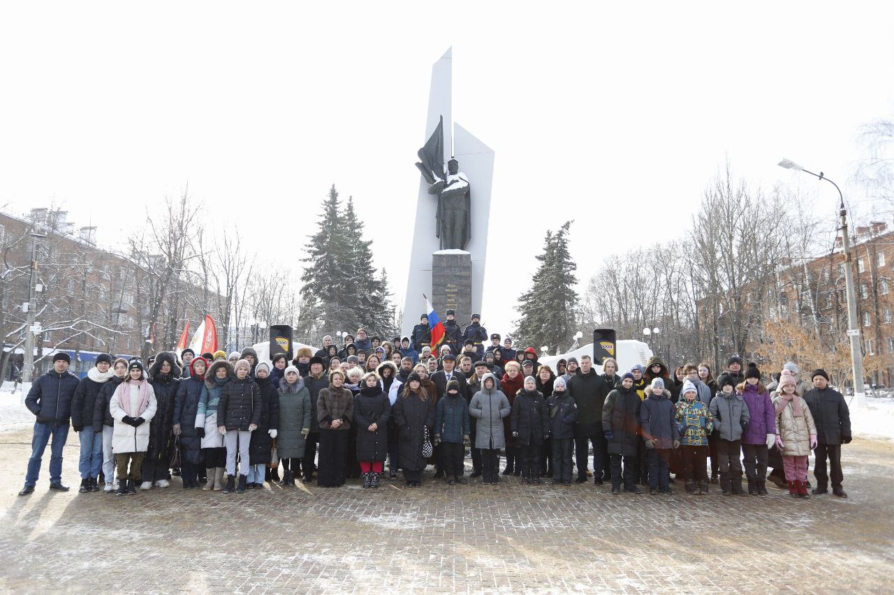 В преддверии Дня защитника Отечества во Фрязино прошли праздничные мероприятия