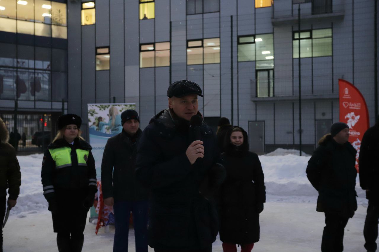 Развлекательная программа по случаю прошедшего Татьяниного дня на центральном городском катке