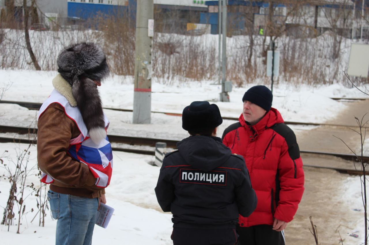 рейд на станции Фрязино-Товарная