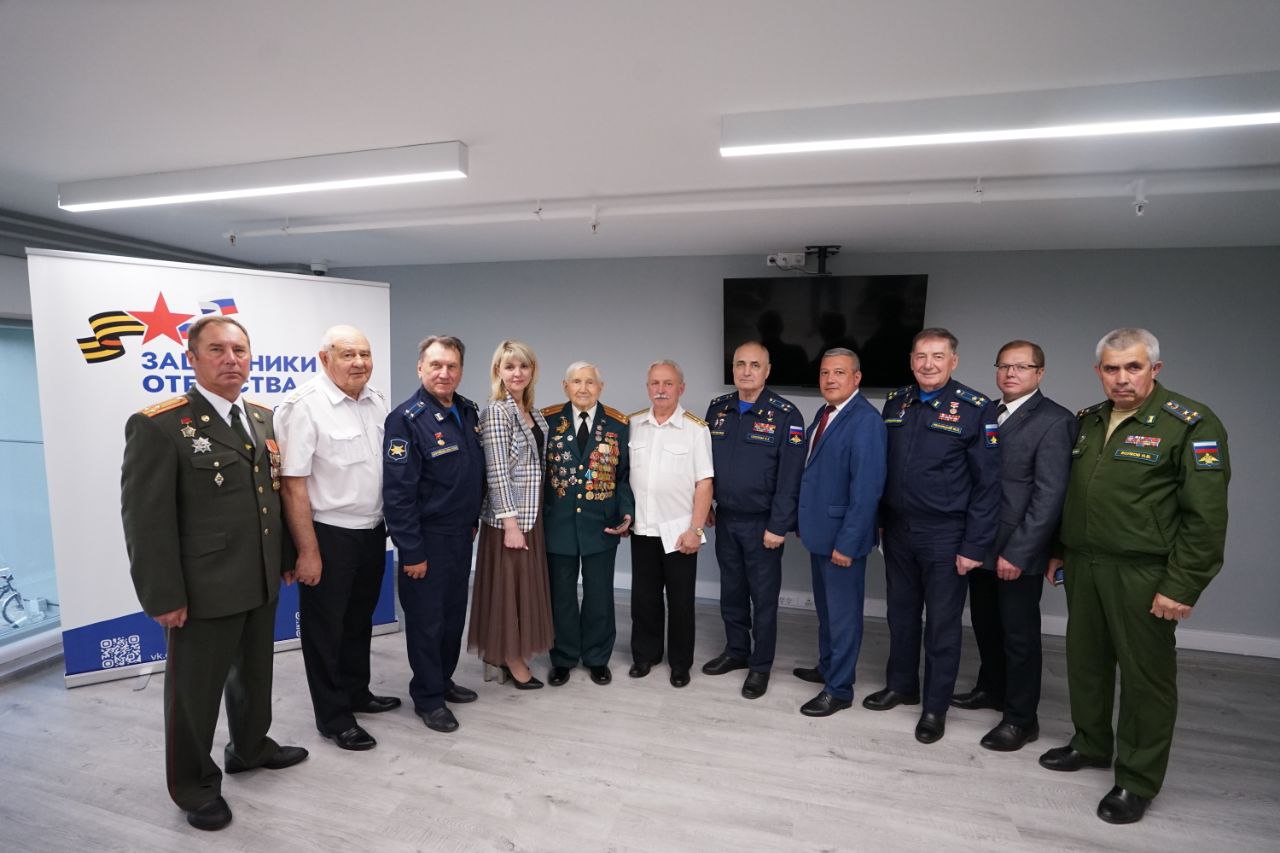 Фрязинский ветеран Великой Отечественной войны Иван Жучков принял участие в патриотическом форуме