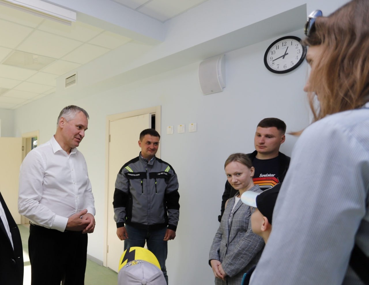 Проверка хода капитального ремонта детского сада на ул. Центральная, 8б