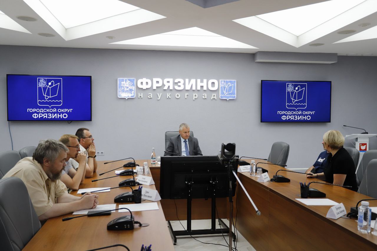 Глава городского округа Фрязино Дмитрий Воробьев провел ежемесячный личный прием жителей