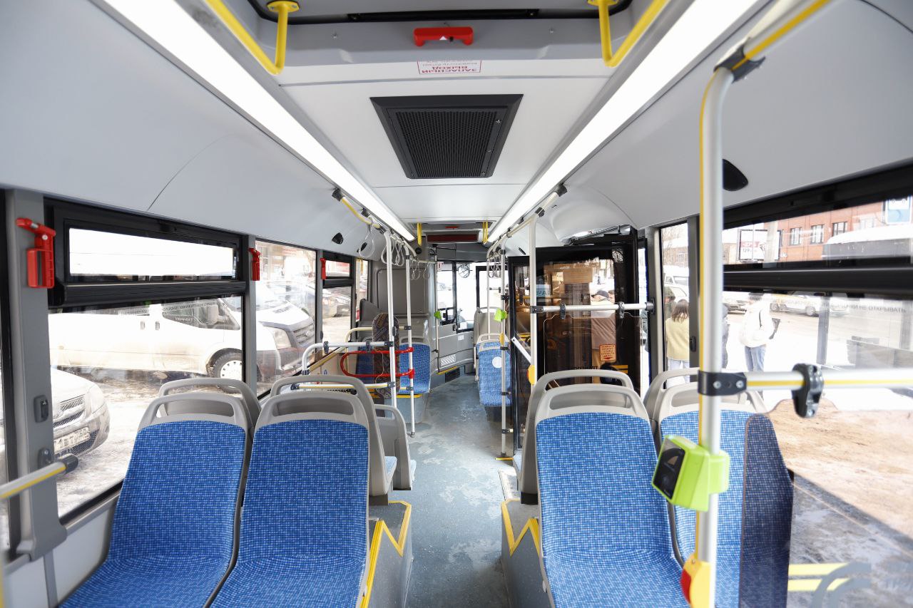 Глава городского округа Фрязино Дмитрий Воробьев проверил выход на линию нового автобуса маршрута №14