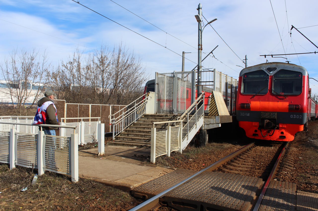В этом году вблизи железнодорожной станции «Фрязино-Товарная» появится безопасный переход через пути