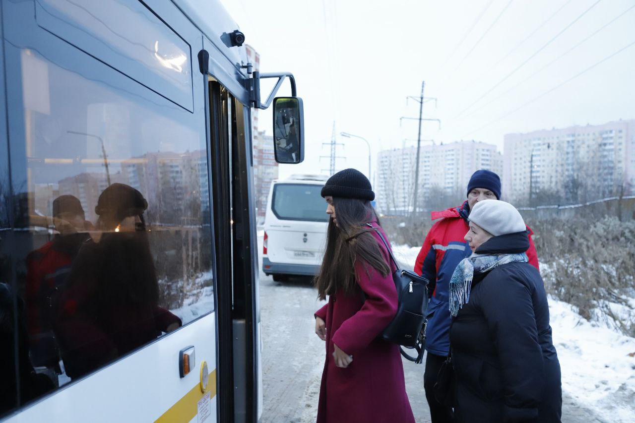 Глава городского округа Фрязино Дмитрий Воробьев провел внеплановую проверку маршрута №361