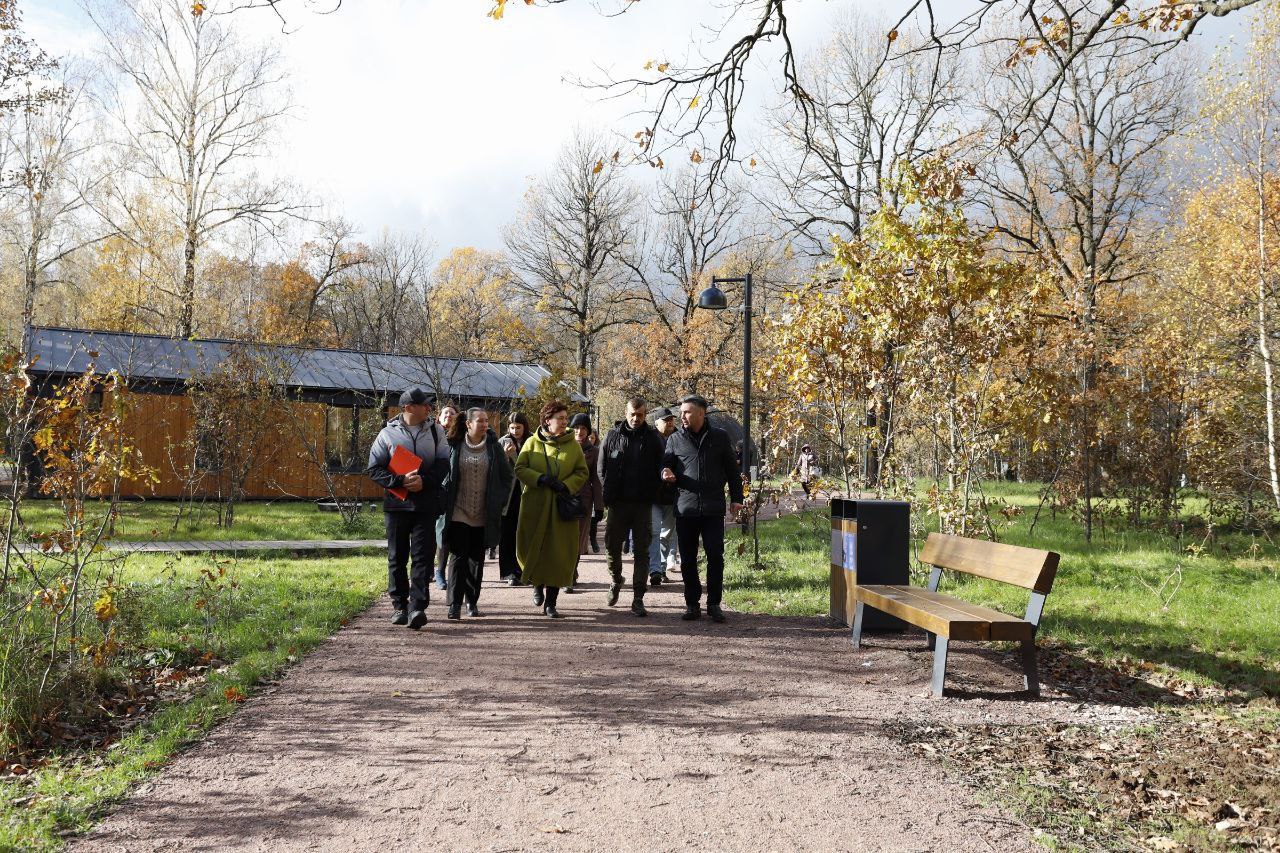 Встреча с жителями, активистами и спортсменами в Фрязинском лесопарке