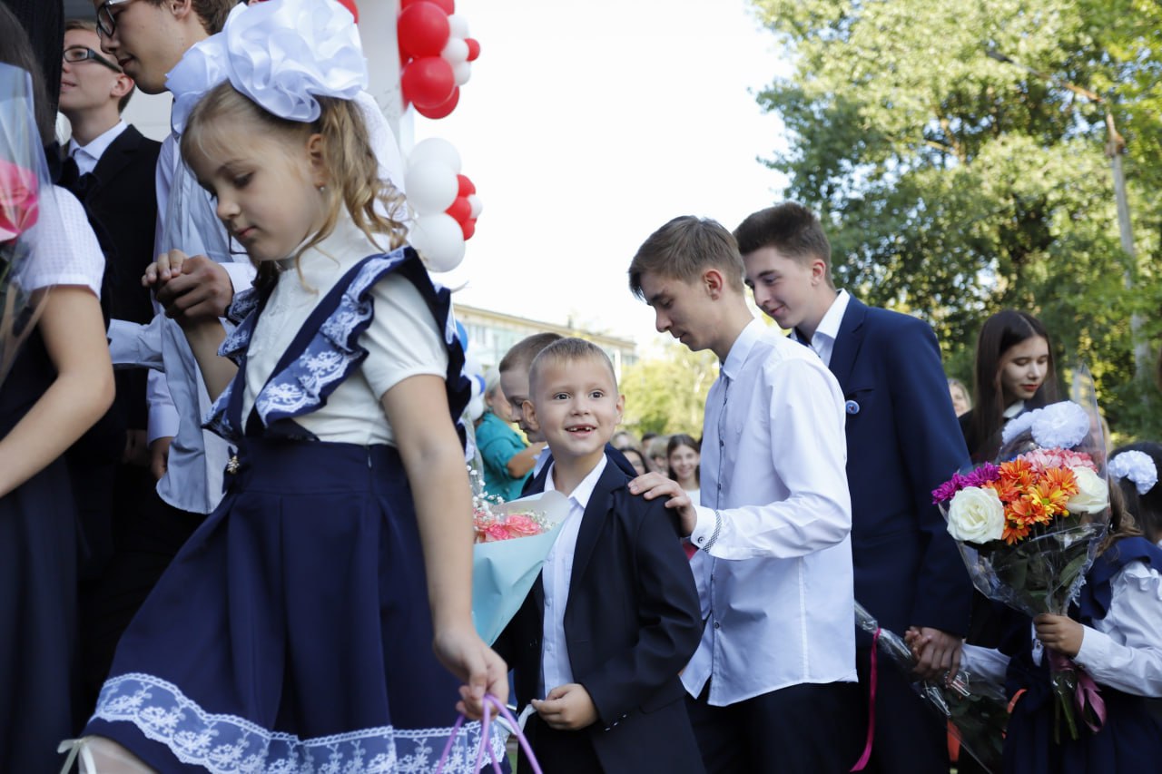 Около 7500 юных фрязинцев сегодня вступили в новый интересный этап своей жизни - учебный год 2023-2024