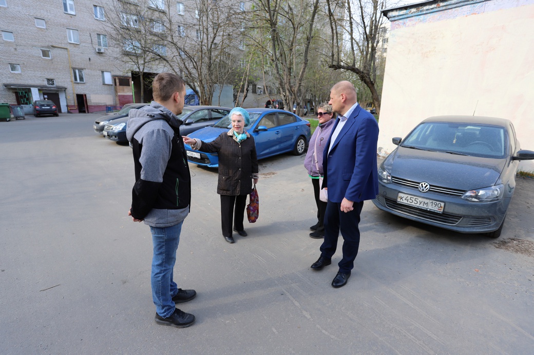 Встреча с жителями 3-го микрорайона