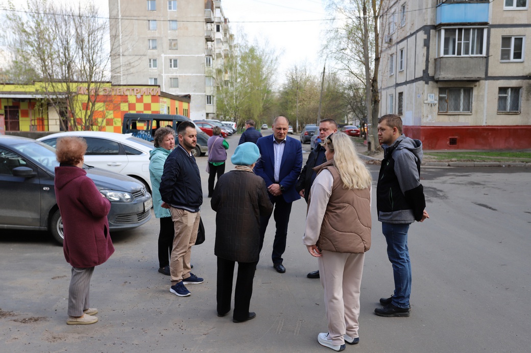 Встреча с жителями 3-го микрорайона