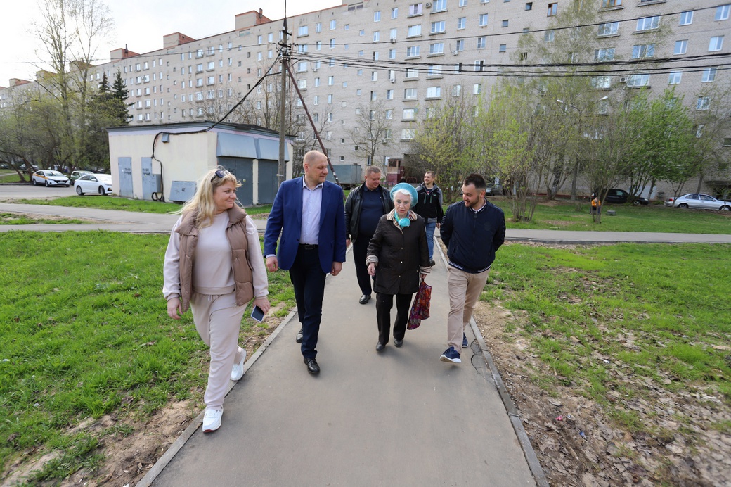 Встреча с жителями 3-го микрорайона