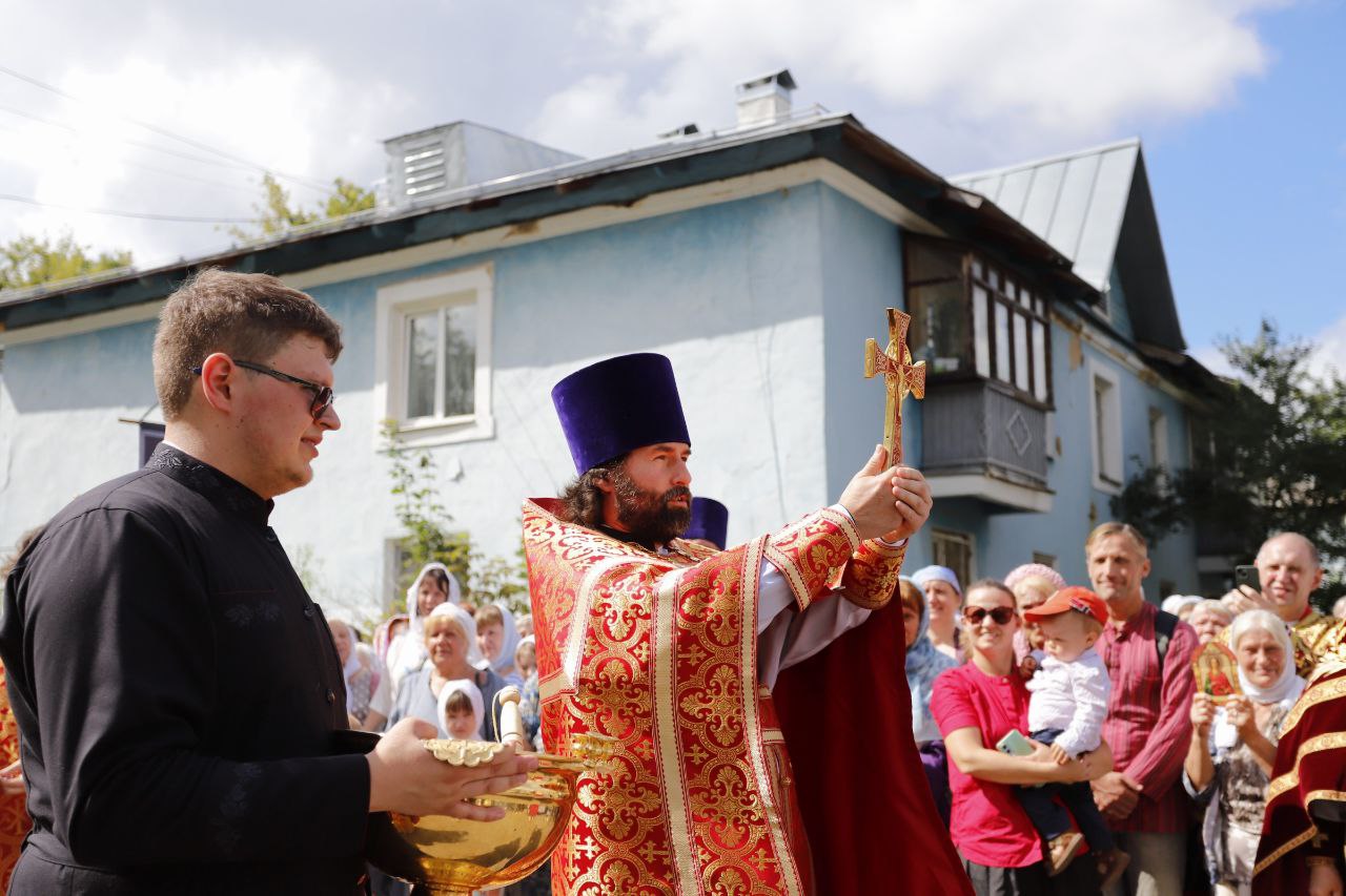 Глава городского округа Фрязино Дмитрий Воробьев принял участие в Крестном Ходе в честь празднования Дня памяти святого Пантелеймона
