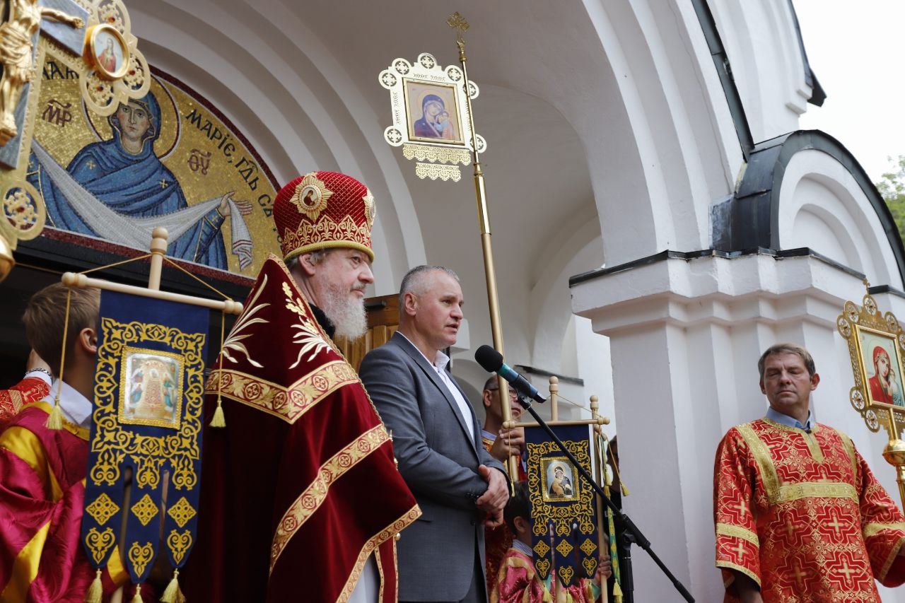 Глава городского округа Фрязино Дмитрий Воробьев принял участие в Крестном Ходе в честь празднования Дня памяти святого Пантелеймона