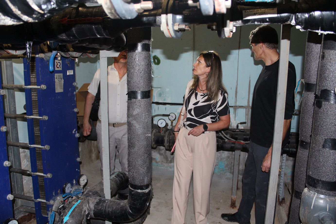 Проверка готовности к осенне-зимнему периоду дома №1 по улице Пионерской