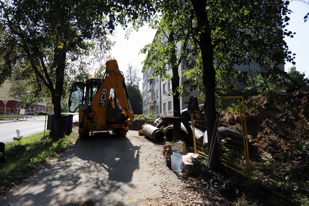 Глава городского округа Фрязино Дмитрий Воробьев проверил качество содержания городских территорий