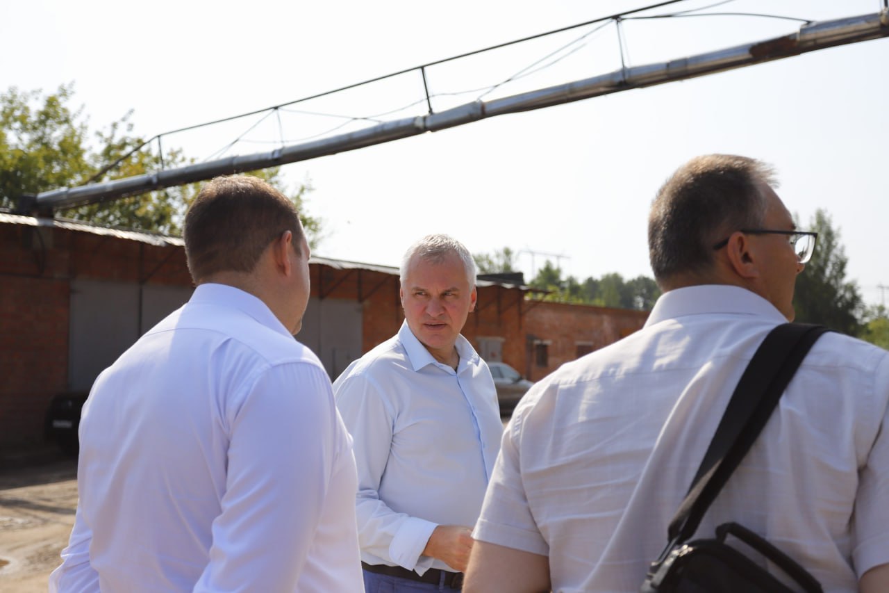 Глава городского округа Фрязино Дмитрий Воробьев проверил работу самых крупных объектов теплоснабжения