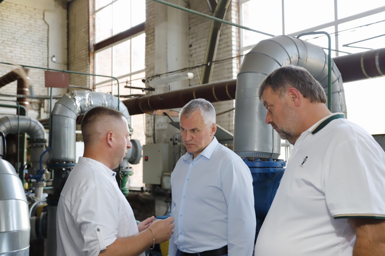 Глава городского округа Фрязино Дмитрий Воробьев проверил работу самых крупных объектов теплоснабжения