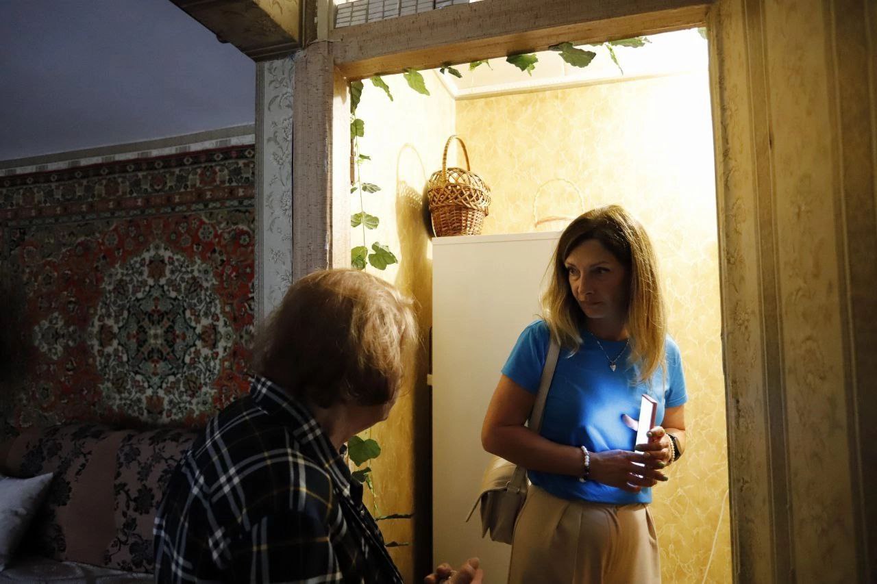 Заместитель главы городского округа Фрязино Виктория Оганезова провела встречу с жителями домов №33,35,37 по улице Луговая