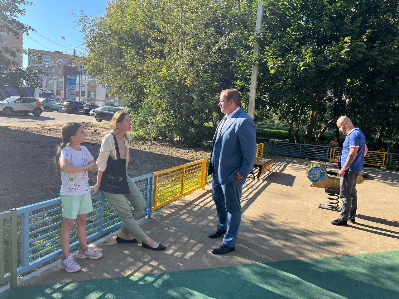 Встреча с жителями дома №20 в по Проспекту Мира