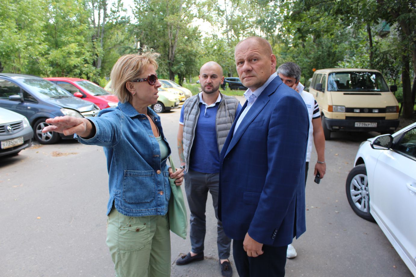 Встреча с жителями дома №6 по Проспекту Мира