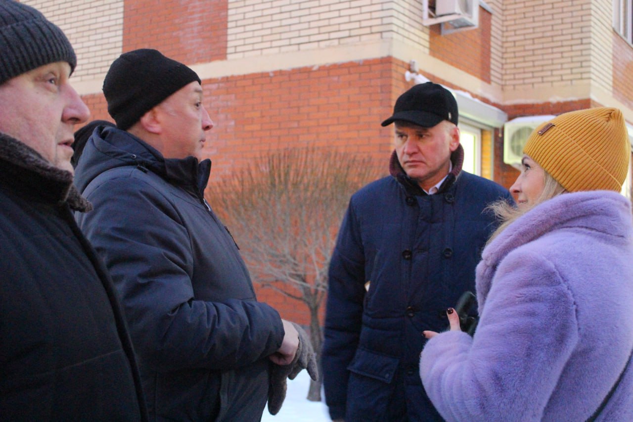 Глава городского округа Фрязино Дмитрий Воробьев проверил качество работы управляющей организации и городских служб