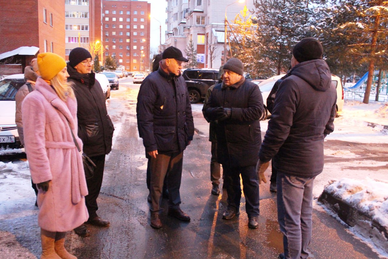 Глава городского округа Фрязино Дмитрий Воробьев проверил качество работы управляющей организации и городских служб
