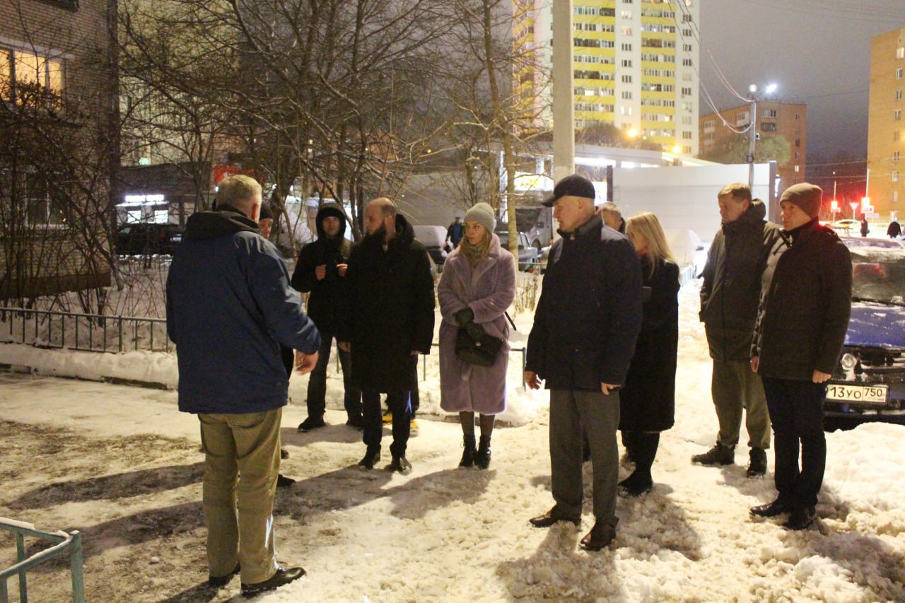 Проверка качества работ коммунальных служб после снегопада