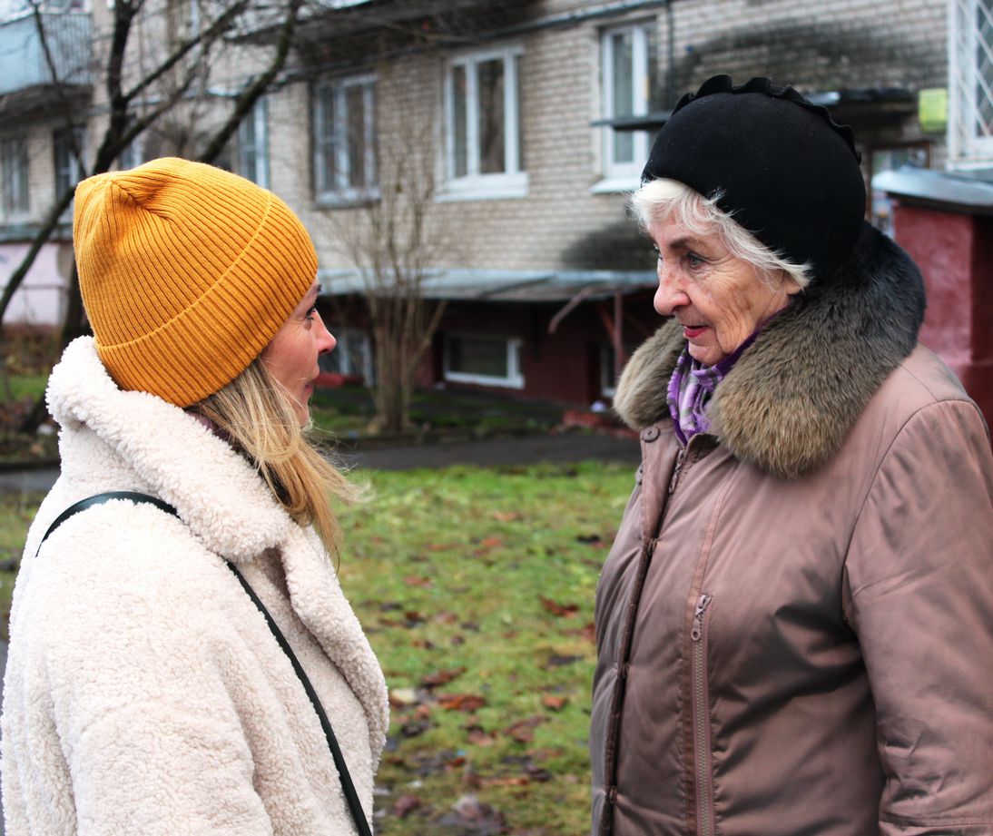 Заместитель главы городского округа Фрязино Виктория Оганезова встретилась с жителями дома номер 1а по улице Советской