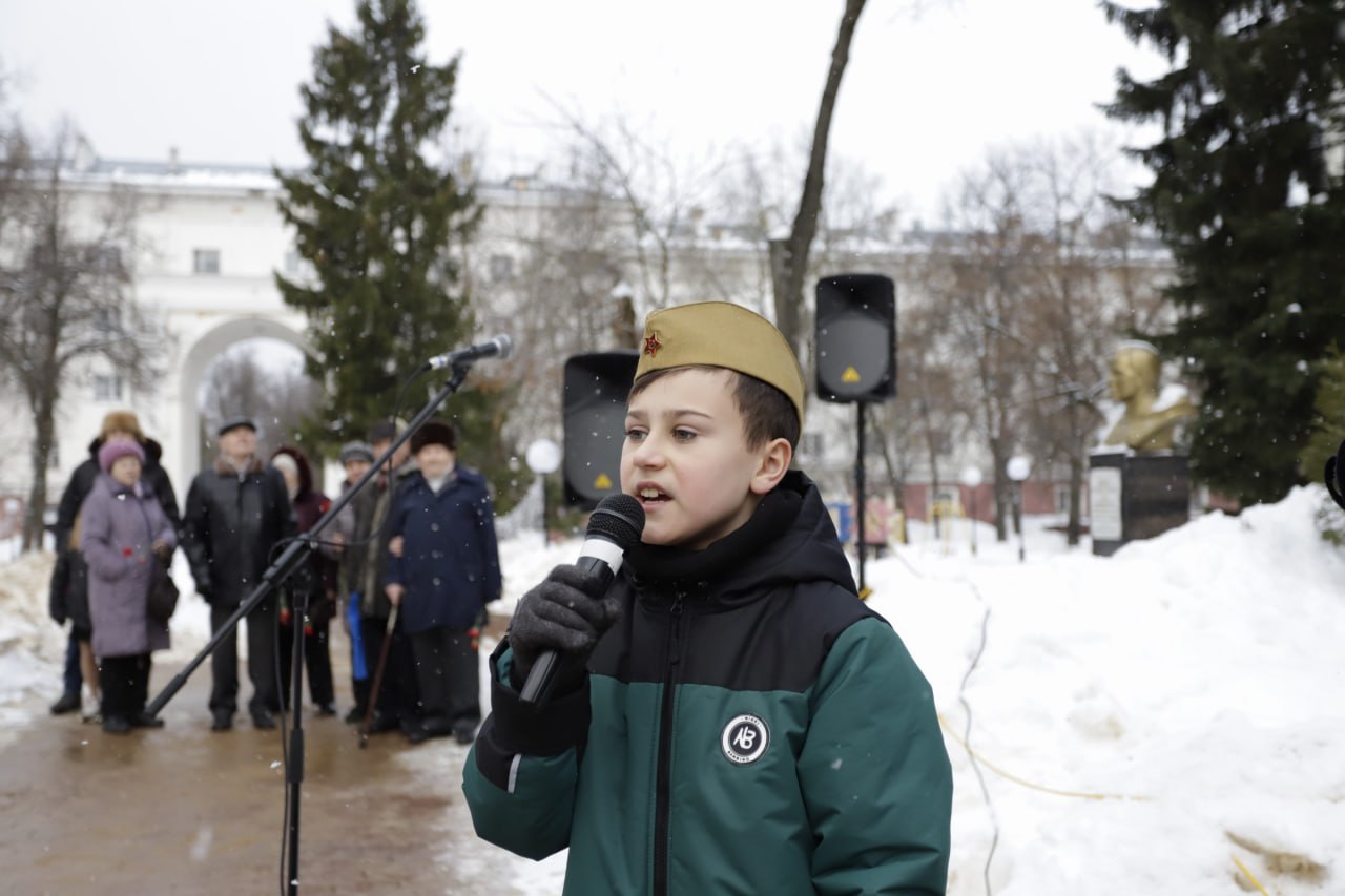 Торжественный митинг на Аллее Героев в честь 81-й годовщины окончания Сталинградской Битвы