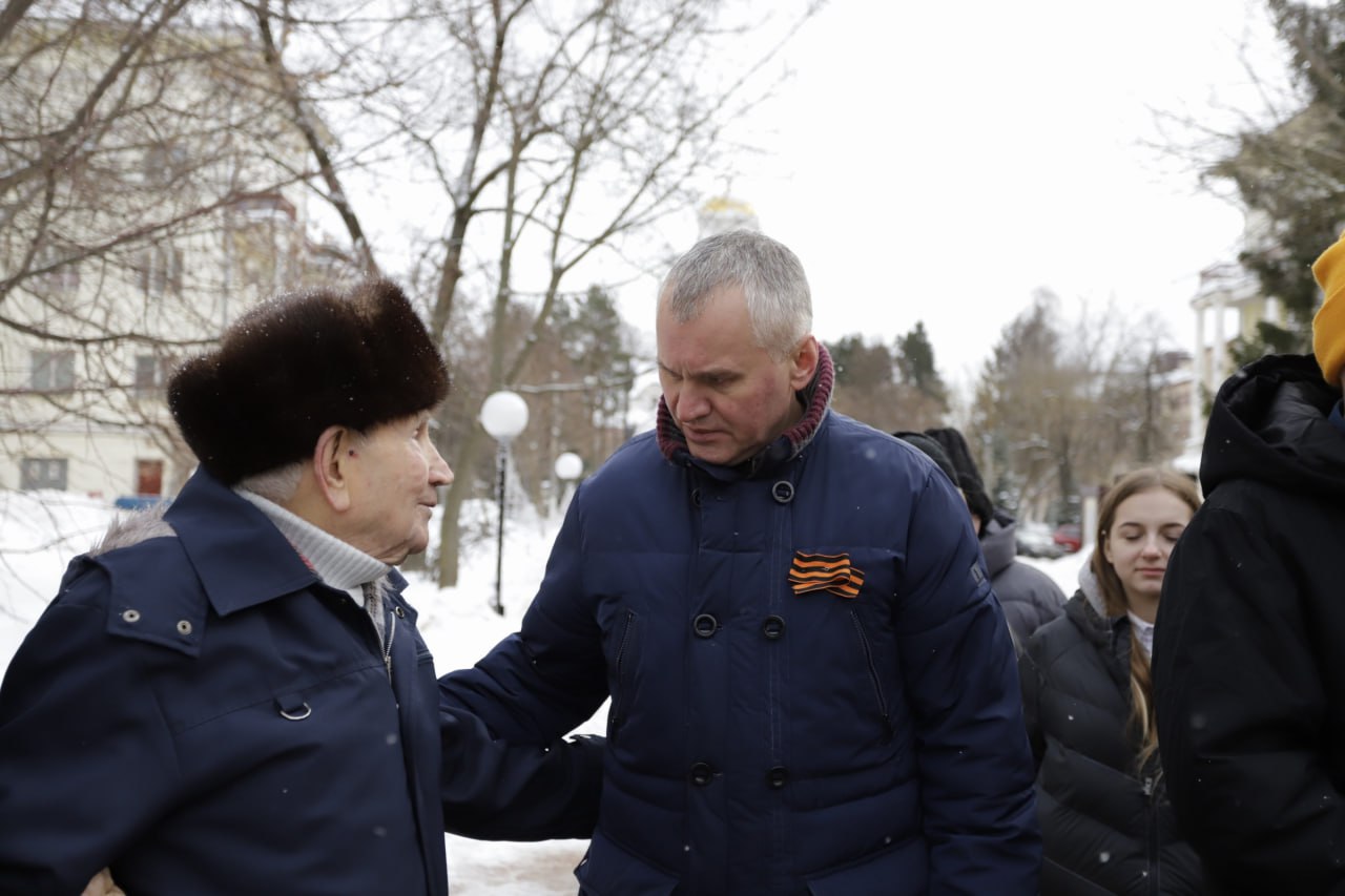 Торжественный митинг на Аллее Героев в честь 81-й годовщины окончания Сталинградской Битвы