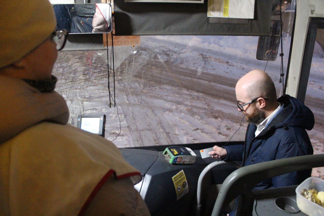 Внеплановая проверка автобусного маршрута №361