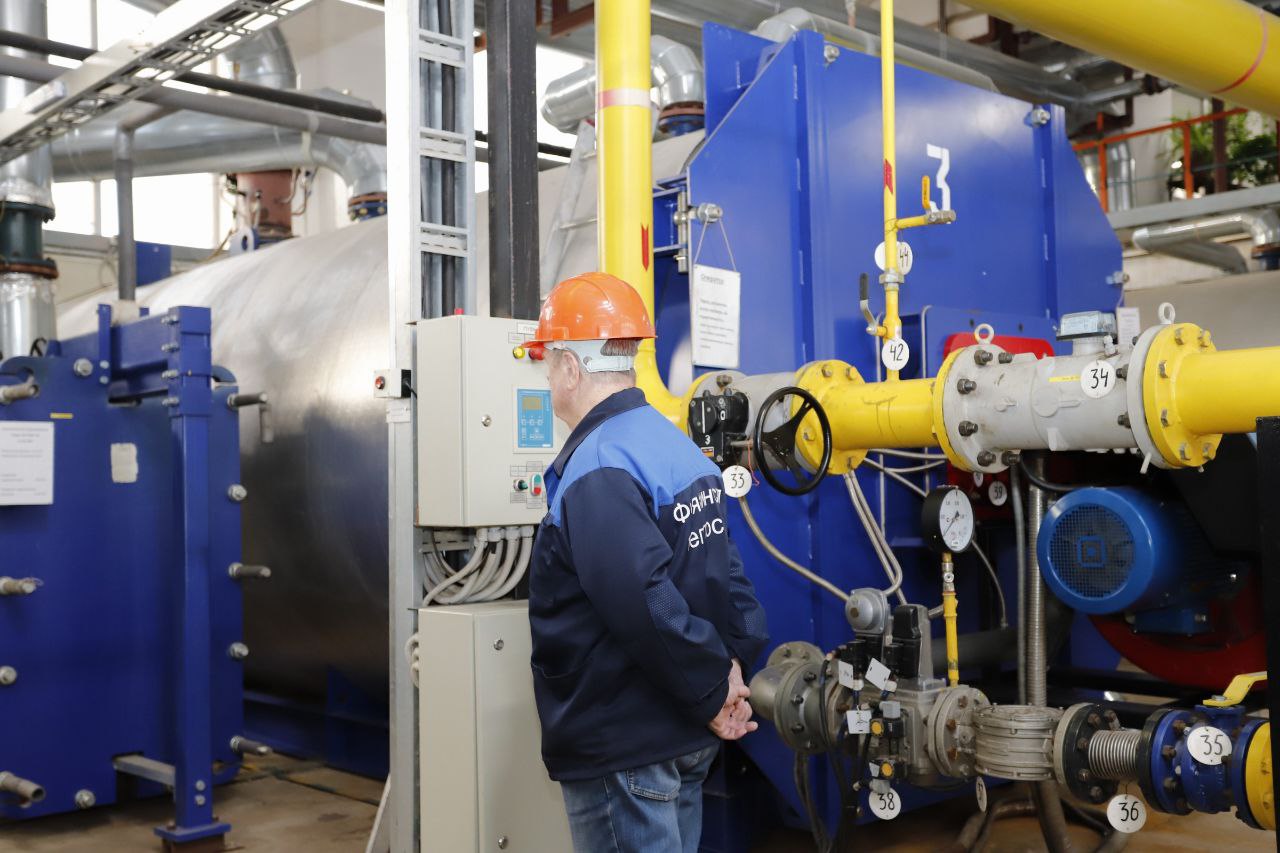 Глава городского округа Фрязино Дмитрий Воробьев провел выездные совещания на самых крупных городских котельных