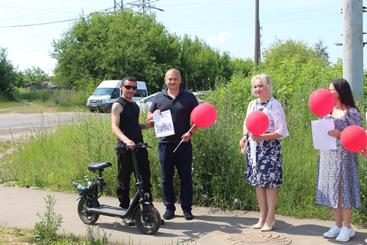 На станции Фрязино-Товарная прошла традиционная акция «Сохрани себе жизнь»