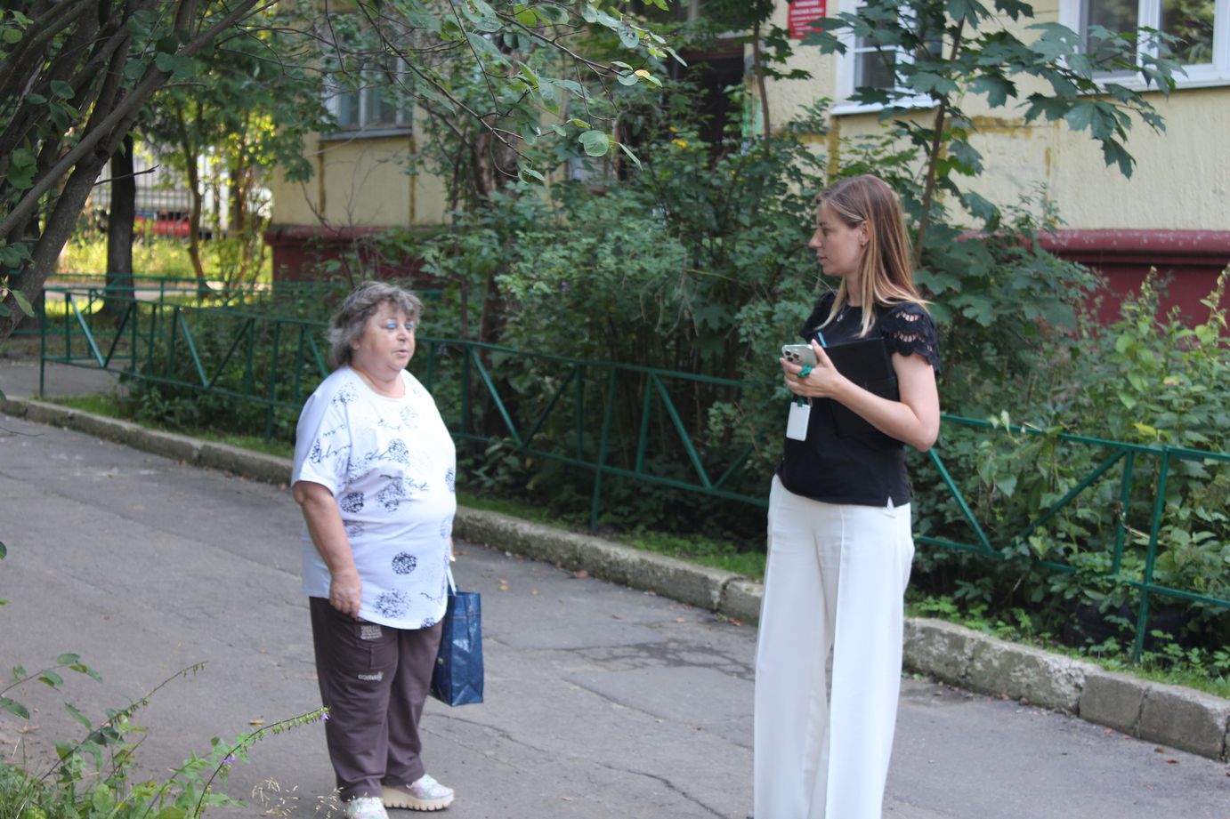 Обход территории в районе ж/д станции «Фрязино-Пассажирская»