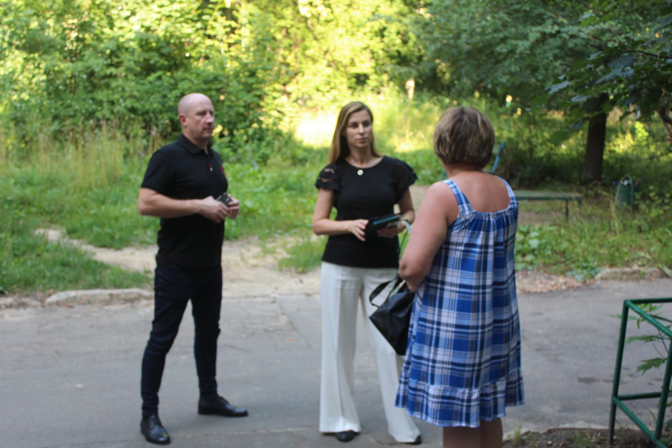 Обход территории в районе ж/д станции «Фрязино-Пассажирская»