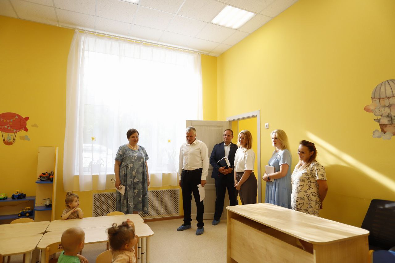 Глава городского округа Фрязино Дмитрий Воробьев встретился с родителями воспитанников «Палисадика»