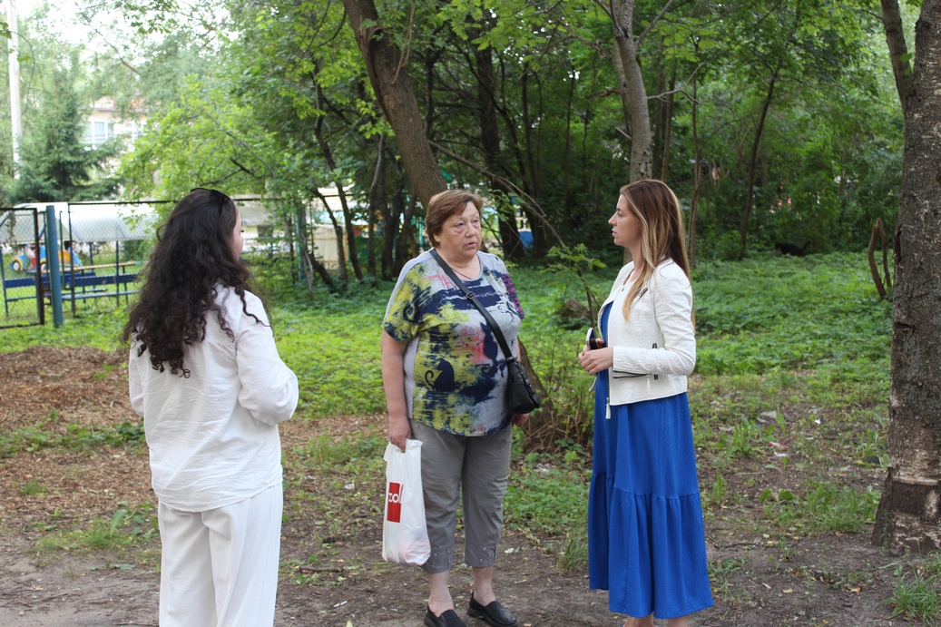 Встреча с жителями домов №14 и №16 по улице Полевая