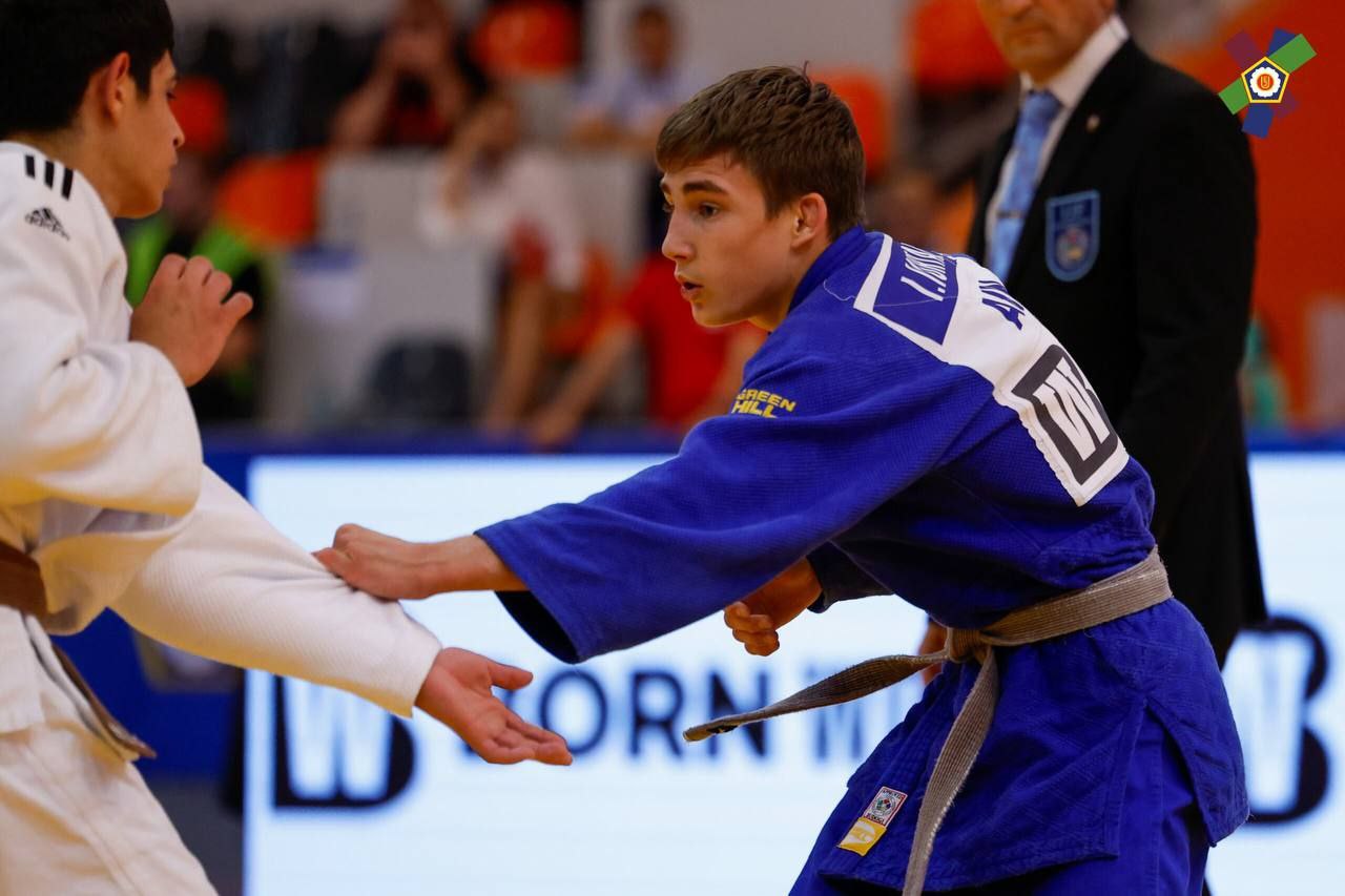 Наш спортсмен Иван Юртаев выступил на Первенстве Европы по дзюдо в составе сборной России🔥