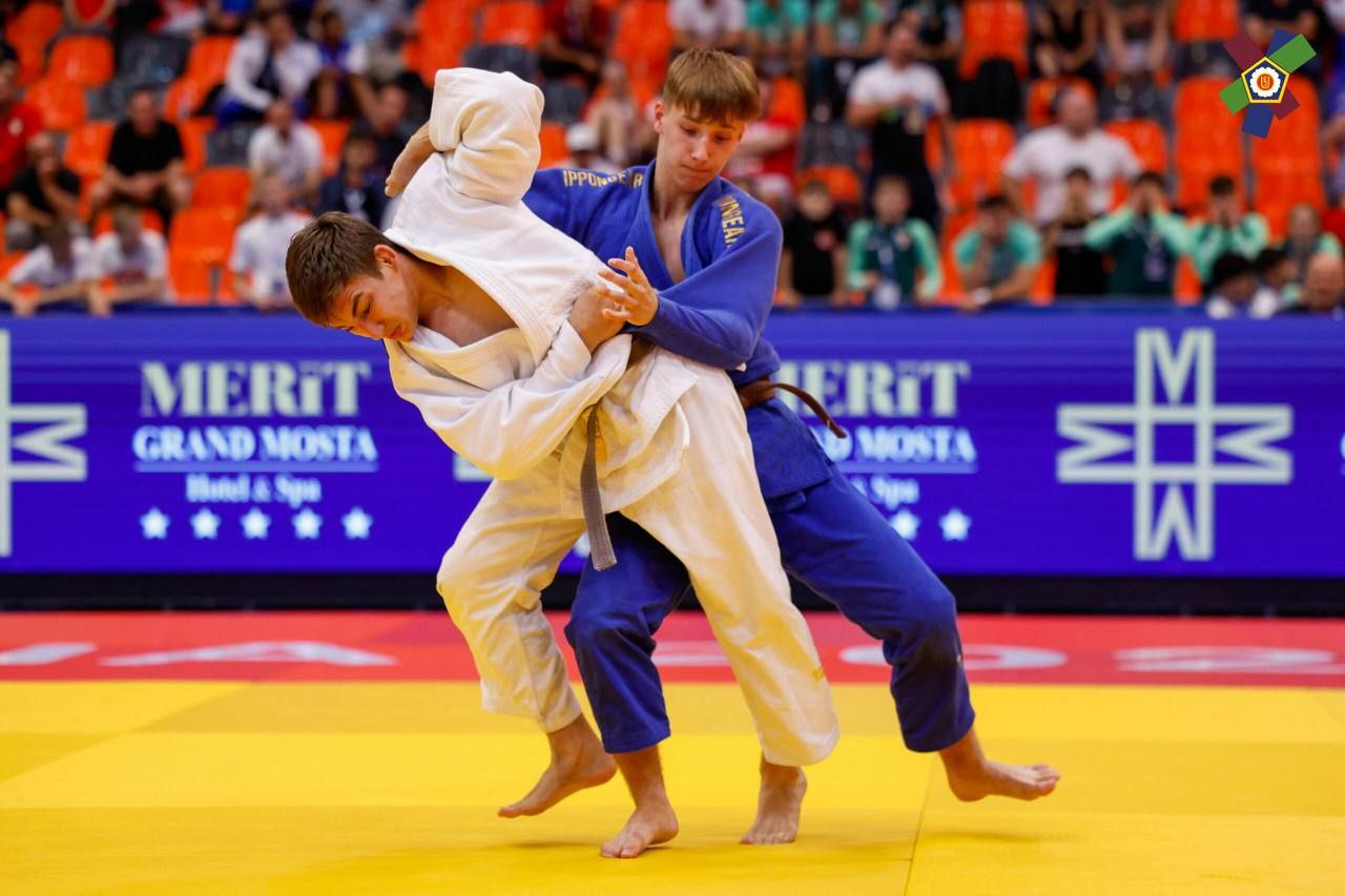 Наш спортсмен Иван Юртаев выступил на Первенстве Европы по дзюдо в составе сборной России🔥