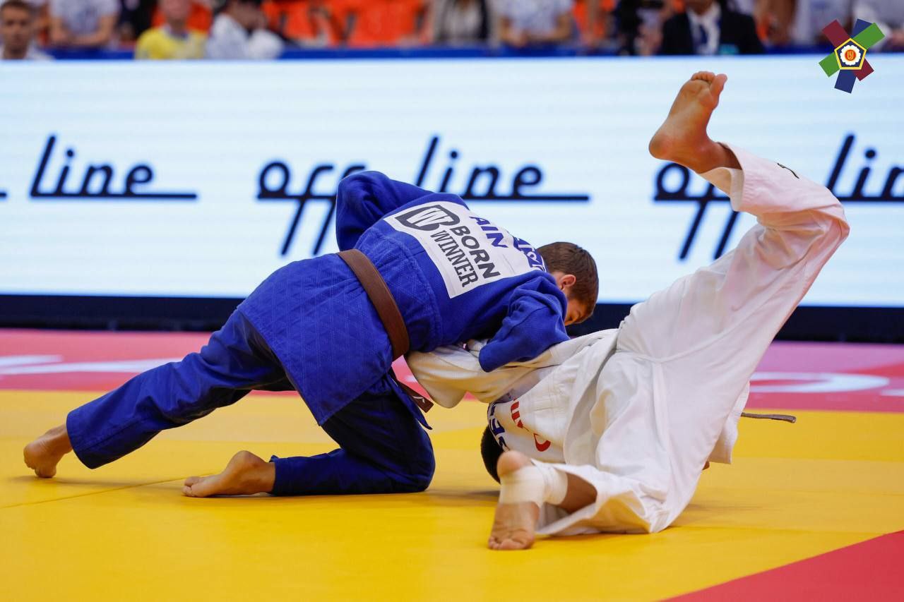 Наш спортсмен Иван Юртаев выступил на Первенстве Европы по дзюдо в составе сборной России🔥